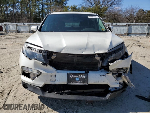 2017 Honda Pilot EX-L with VIN 5FNYF5H52HB029706, listed as a Copart auction lot 47736475 with 115,173 mi miles and Salvage Title. Bid and sale history available at carsss.com. Image 5.