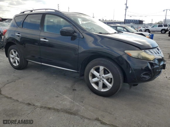2009 Nissan Murano S with VIN JN8AZ18U39W030101, listed as a Copart auction lot 42682215 with 161,067 mi miles and Salvage Title. Bid and sale history available at carsss.com. Image 4.