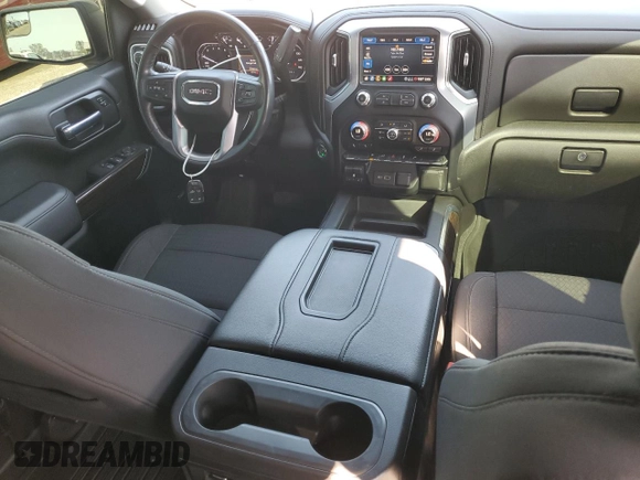 2021 GMC Sierra 1500 with VIN 1GTP8CET3MZ123515, listed as a Copart auction lot 47235435 with 57,713 mi miles and Clean Title. Bid and sale history available at DreamBid. Image 8.