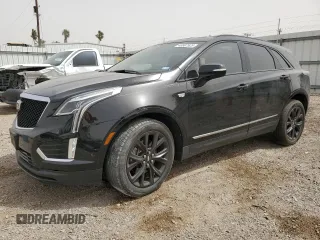 2020 Cadillac XT5 Sport AWD with VIN 1GYKNGRS7LZ189862, listed as a Copart auction lot 48987525 with 67,623 mi miles and Salvage title. Bid and sale history available at DreamBid. Image 1.