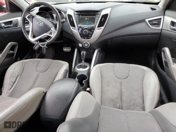 2012 Hyundai Veloster w/Gray Int with VIN KMHTC6AD8CU026797, listed as a Copart auction lot 58638025 with 149,144 mi miles and Clean title. Bid and sale history available at DreamBid. Image 8.