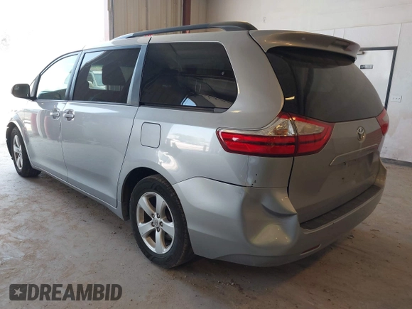 2015 Toyota Sienna LE AAS with VIN 5TDKK3DC2FS643769, listed as a IAAI auction lot 42473037 with 195,211 mi miles and . Bid and sale history available at DreamBid. Image 3.