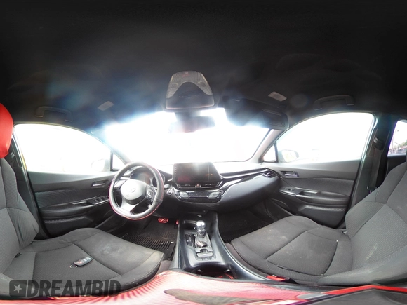 2018 Toyota C-HR XLE with VIN NMTKHMBX7JR010783, listed as a IAAI auction lot 42173610 with 93,320 mi miles and . Bid and sale history available at DreamBid. Image 19.