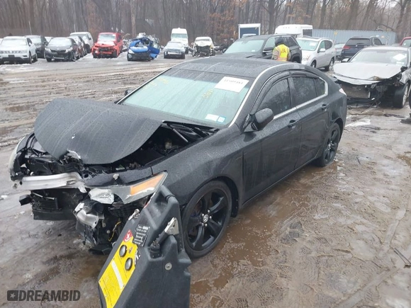 2012 Acura TL Tech Auto with VIN 19UUA9F52CA011099, listed as a IAAI auction lot 41509481 with 173904 miles. Bid and sale history available at carsss.com. Image 2.
