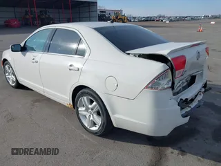 2011 Mercury Milan with VIN 3MEHM0HA2BR602811, listed as a IAAI auction lot 41490343 with 163,321 mi miles. Bid and sale history available at carsss.com. Image 3.