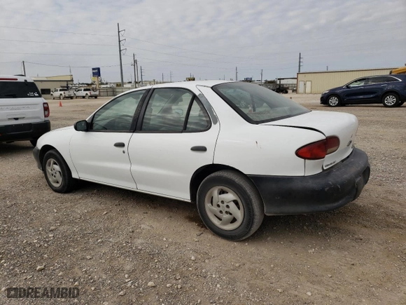 1998 Chevrolet Cavalier with VIN 1G1JC5244W7319953, listed as a Copart auction lot 75800264 with 0 mi miles and Salvage Title. Bid and sale history available at carsss.com. Image 2.