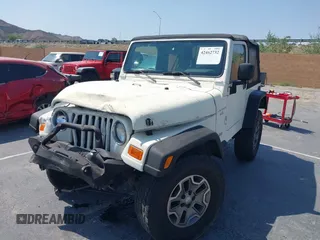 2003 Jeep Wrangler X with VIN 1J4FA39S73P321181, listed as a IAAI auction lot 42462732 with 170,460 mi miles and . Bid and sale history available at DreamBid. Image 18.