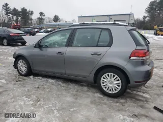 2013 Volkswagen Golf w/Conv & Sunroof with VIN WVWDB7AJXDW135873, listed as a Copart auction lot 44948635 with 59,706 mi miles and Non Repairable. Bid and sale history available at carsss.com. Image 2.