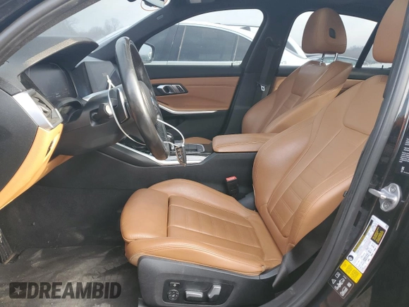 2020 BMW 3 Series 330i xDrive with VIN WBA5R7C00LFH47308, listed as a Copart auction lot 45380045 with 72,684 mi miles and Clean Title. Bid and sale history available at DreamBid. Image 7.