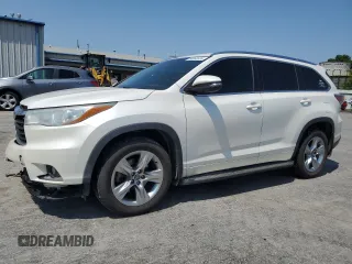 2016 Toyota Highlander Limited with VIN 5TDYKRFH3GS123295, listed as a Copart auction lot 60063635 with 197,802 mi miles and Salvage title. Bid and sale history available at DreamBid. Image 1.
