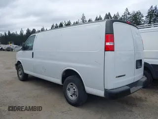 2023 Chevrolet Express Cargo with VIN 1GCWGAFP4P1176442, listed as a IAAI auction lot 42109509 with 42,680 mi miles and . Bid and sale history available at DreamBid. Image 3.