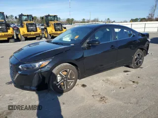 2024 Nissan Sentra SV with VIN 3N1AB8CVXRY230414, listed as a Copart auction lot 45745115 with 8,766 mi miles and Salvage Title. Bid and sale history available at carsss.com. Image 1.