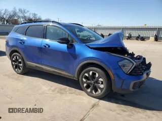 2024 Kia Sportage X-Line with VIN 5XYK6CDF0RG182894, listed as a Copart auction lot 48264185 with 20,899 mi miles and Salvage Title. Bid and sale history available at carsss.com. Image 4.