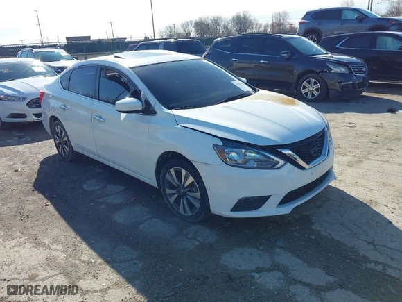2019 Nissan Sentra SR with VIN 3N1AB7AP1KY325707, listed as a IAAI auction lot 41943304 with 1 mi miles. Bid and sale history available at carsss.com. Image 1.