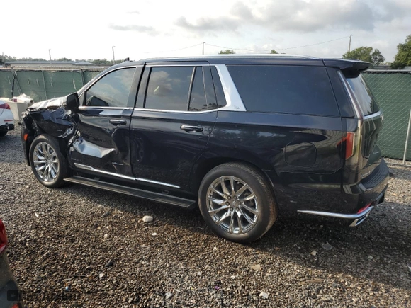 2023 Cadillac Escalade Premium Luxury Platinum with VIN 1GYS4DKL8PR400027, listed as a Copart auction lot 66006584 with 10,697 mi miles and Salvage Title. Bid and sale history available at carsss.com. Image 2.