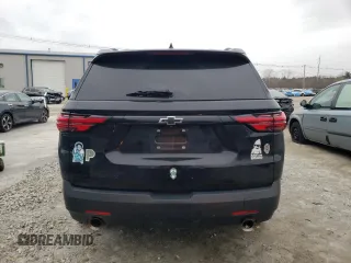 2022 Chevrolet Traverse LS with VIN 1GNEVFKW7NJ179495, listed as a Copart auction lot 85526564 with 68,285 mi miles and Salvage Title. Bid and sale history available at carsss.com. Image 6.