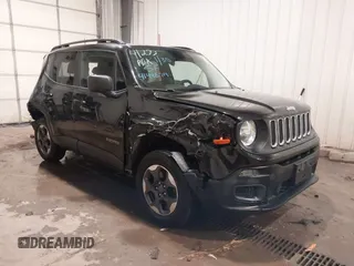 2017 Jeep Renegade Sport с VIN ZACCJBAB0HPF90020, выставлен на аукционе IAAI как лот 41448714 с пробегом 93 272 миль миль и . История ставок и продаж доступна на DreamBid. Изображение 1.