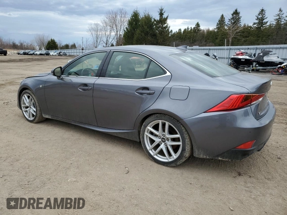2018 Lexus IS with VIN JTHC81D23J5033276, listed as a Copart auction lot 48754135 with 72,331 mi miles and Salvage Title. Bid and sale history available at carsss.com. Image 2.