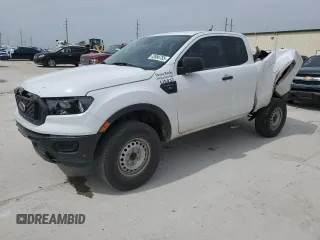 2020 Ford Ranger XL with VIN 1FTER1EH4LLA44859, listed as a Copart auction lot 48986755 with 95,188 mi miles and Salvage Title. Bid and sale history available at carsss.com. Image 1.