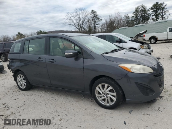 2013 Mazda 5 Sport with VIN JM1CW2BL7D0151101, listed as a Copart auction lot 52489665 with 230,980 mi miles and Clean title. Bid and sale history available at DreamBid. Image 4.