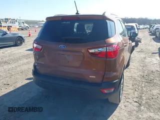 2018 Ford EcoSport SE z VIN MAJ3P1TE3JC239196, wystawiony jako IAAI lot #42056858 z przebiegiem 102 765 mil mil oraz . Historia ofert i sprzedaży dostępna na DreamBid. Obrazek 4.