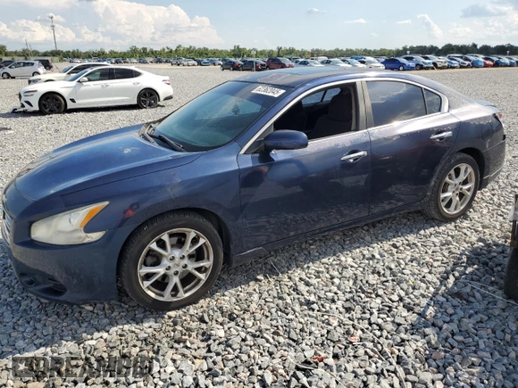 2013 Nissan Maxima SV with VIN 1N4AA5AP0DC839098, listed as a Copart auction lot 62362045 with Not provided miles and Salvage title. Bid and sale history available at DreamBid. Image 1.