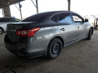 2019 Nissan Sentra S with VIN 3N1AB7AP8KY430020, listed as a Copart auction lot 51343155 with 97,857 mi miles and Salvage Title. Bid and sale history available at DreamBid. Image 3.
