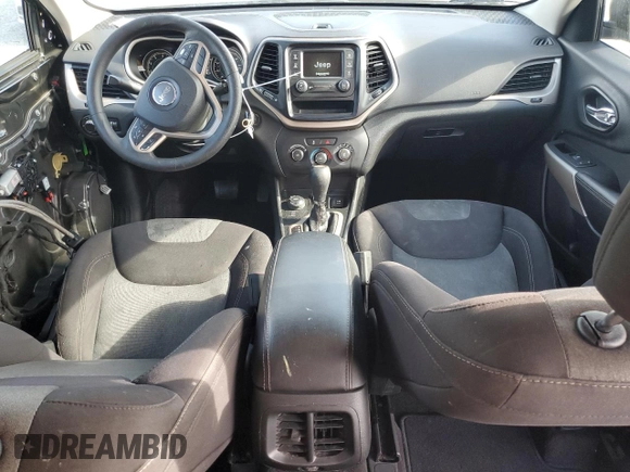 2017 Jeep Cherokee Sport z VIN 1C4PJMAB5HW583337, wystawiony jako Copart lot #58088685 z przebiegiem 130 494 mil mil oraz Szkoda całkowita • Salvage title. Historia ofert i sprzedaży dostępna na DreamBid. Obrazek 8.