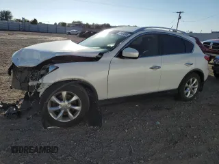 2008 Infiniti EX Journey with VIN JNKAJ09F28M360060, listed as a Copart auction lot 70466094 with 133,089 mi miles and Salvage Title. Bid and sale history available at carsss.com. Image 1.