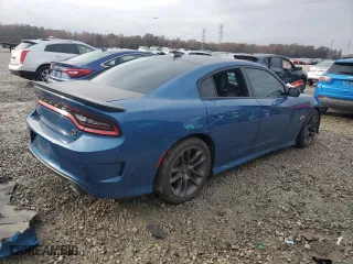 2020 Dodge Charger Scat Pack Widebody with VIN 2C3CDXGJ1LH228389, listed as a Copart auction lot 83210224 with 48,072 mi miles and Salvage Title. Bid and sale history available at carsss.com. Image 3.