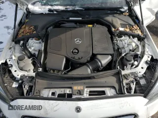 2022 Mercedes-Benz C 300 with VIN W1KAF4HB9NR039307, listed as a Copart auction lot 89340365 with 25,252 mi miles and Salvage Title. Bid and sale history available at DreamBid. Image 11.