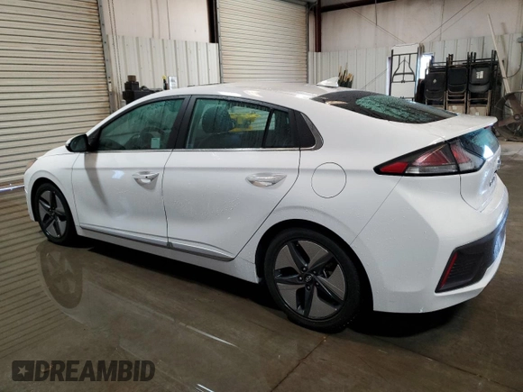2021 Hyundai Ioniq Limited with VIN KMHC05LC2MU260992, listed as a Copart auction lot 80240064 with 120,266 mi miles and Clean title. Bid and sale history available at DreamBid. Image 2.