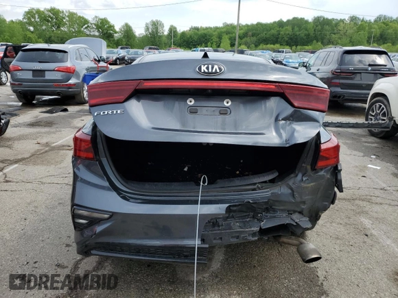 2019 Kia Forte LXS with VIN 3KPF24AD3KE041293, listed as a Copart auction lot 54855465 with 167,155 mi miles and Salvage title. Bid and sale history available at DreamBid. Image 6.