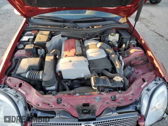 2003 Mercedes-Benz SLK 230 Kompressor z VIN WDBKK49F83F283880, wystawiony jako Copart lot #83435144 z przebiegiem 31 925 mil mil oraz Szkoda całkowita • Salvage title. Historia ofert i sprzedaży dostępna na DreamBid. Obrazek 11.