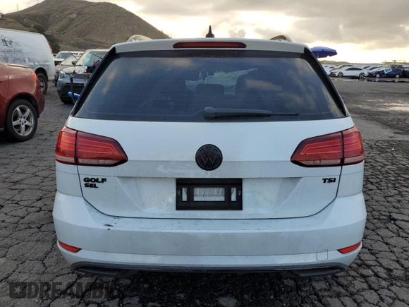 2018 Volkswagen Golf SportWagen SEL with VIN 3VWL17AU5JM761963, listed as a Copart auction lot 44259865 with 41,969 mi miles and Salvage Title. Bid and sale history available at carsss.com. Image 6.