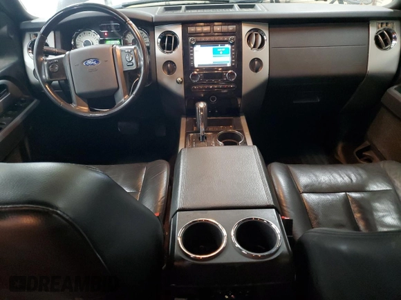 2014 Ford Expedition EL Limited with VIN 1FMJK2A52EEF52092, listed as a Copart auction lot 48050505 with 207,018 mi miles and Salvage Title. Bid and sale history available at carsss.com. Image 8.