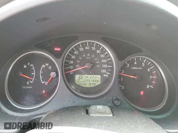 2006 Subaru Forester 2.5 X with VIN JF1SG63676H759932, listed as a Copart auction lot 79277634 with 257,886 mi miles and Salvage Title. Bid and sale history available at carsss.com. Image 9.
