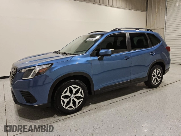2023 Subaru Forester Premium z VIN JF2SKAEC1PH415854, wystawiony jako Copart lot #62348795 z przebiegiem 93 742 mil mil oraz Czysty tytuł • Clean title. Historia ofert i sprzedaży dostępna na DreamBid. Obrazek 1.