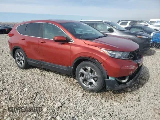 2018 Honda CR-V EX with VIN 2HKRW2H58JH623436, listed as a Copart auction lot 45599925 with 90,161 mi miles and Salvage Title. Bid and sale history available at carsss.com. Image 4.