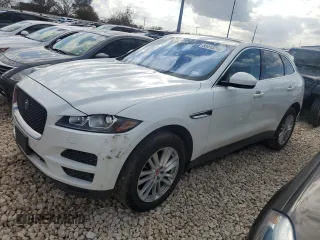 2017 Jaguar F-Pace 20d Prestige z VIN SADCK2BN2HA096574, wystawiony jako Copart lot #83413714 z przebiegiem 123 504 mil mil oraz Czysty tytuł • Clean title. Historia ofert i sprzedaży dostępna na DreamBid. Obrazek 1.