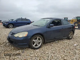 2002 Acura RSX Manual with VIN JH4DC53822C009788, listed as a Copart auction lot 50845835 with 0 mi miles and Salvage Title. Bid and sale history available at carsss.com. Image 1.