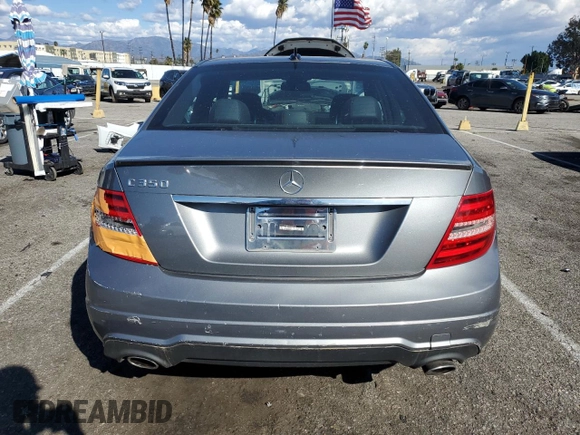 2012 Mercedes-Benz C 350 Sport with VIN WDDGF5HB0CR208286, listed as a Copart auction lot 48411595 with 90,404 mi miles and Clean Title. Bid and sale history available at DreamBid. Image 6.