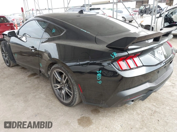 2024 Ford Mustang EcoBoost with VIN 1FA6P8TH2R5109961, listed as a IAAI auction lot 42265834 with 16,688 mi miles and . Bid and sale history available at DreamBid. Image 3.