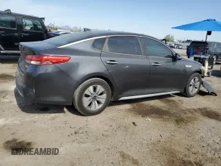 2017 Kia Optima z VIN KNAGT4LE6H5018812, wystawiony jako Copart lot #59236785 z przebiegiem 111 117 mil mil oraz Czysty tytuł • Clean title. Historia ofert i sprzedaży dostępna na DreamBid. Obrazek 3.