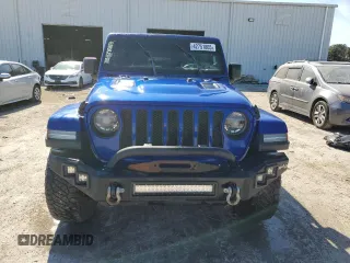 2019 Jeep Wrangler Unlimited Sahara z VIN 1C4HJXEG1KW625568, wystawiony jako Copart lot #42751805 z przebiegiem Nie podano mil oraz Nie do naprawy • Non repairable. Historia ofert i sprzedaży dostępna na DreamBid. Obrazek 5.