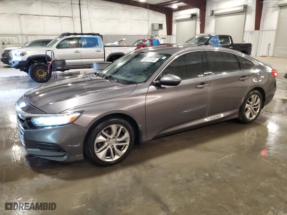 2019 Honda Accord Sedan LX 1.5T with VIN 1HGCV1F11KA114723, listed as a Copart auction lot 46815145 with 212,411 mi miles and Salvage Title. Bid and sale history available at carsss.com. Image 1.