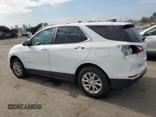 2021 Chevrolet Equinox LT with VIN 2GNAXUEV5M6127021, listed as a Copart auction lot 69222764 with 75,867 mi miles and Salvage Title. Bid and sale history available at DreamBid. Image 2.