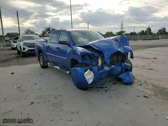2007 Mitsubishi Raider LS with VIN 1Z7HC28K97S213382, listed as a Copart auction lot 78175084 with 152628 miles and Salvage Title. Bid and sale history available at carsss.com. Image 12.