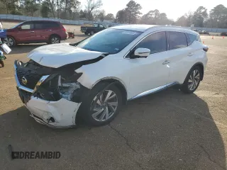 2020 Nissan Murano SL z VIN 5N1AZ2CJXLN126458, wystawiony jako Copart lot #43722805 z przebiegiem 135 451 mil mil oraz Szkoda całkowita • Salvage title. Historia ofert i sprzedaży dostępna na DreamBid. Obrazek 1.