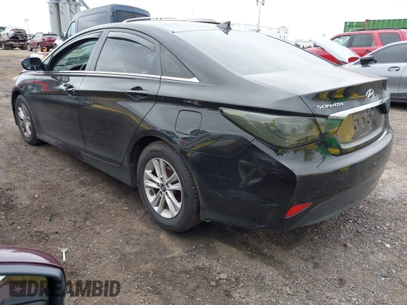 2014 Hyundai Sonata GLS with VIN 5NPEB4AC4EH892344, listed as a IAAI auction lot 42092885 with 78,079 mi miles and . Bid and sale history available at carsss.com. Image 3.